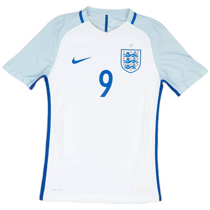 2016-17 England Authentic Home Shirt Kane #9 - 6/10 - (S)