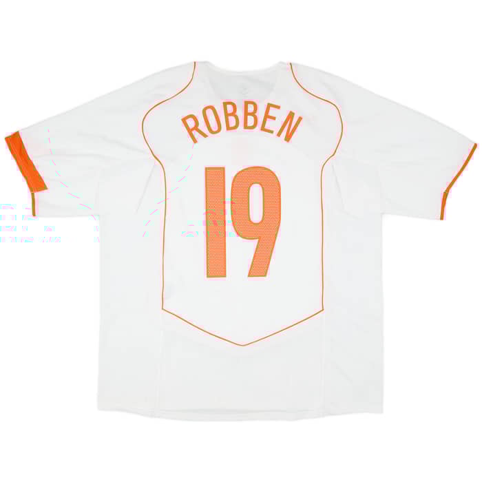2004-06 Netherlands Away Shirt Robben #19 - 8/10 - (XL)