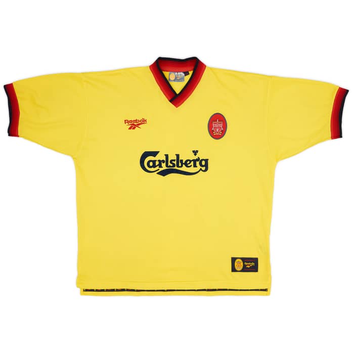 1997-99 Liverpool Away Shirt Owen #10 - 8/10 - (XL)