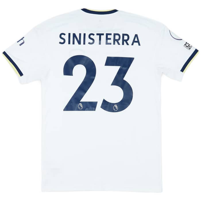 2022-23 Leeds Match Issue Home Shirt Sinisterra #23
