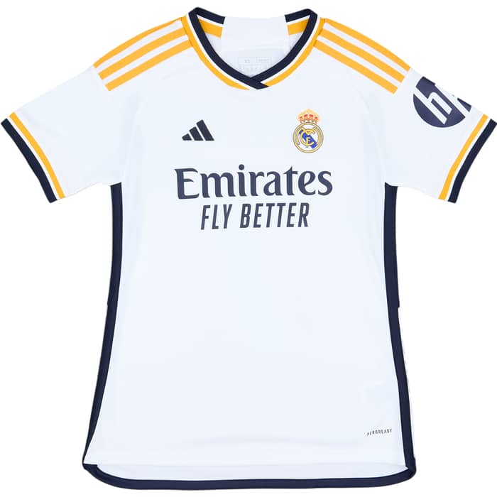 2023-24 Real Madrid Home Shirt Vini Jr. #7 - As New - (Women's XS)