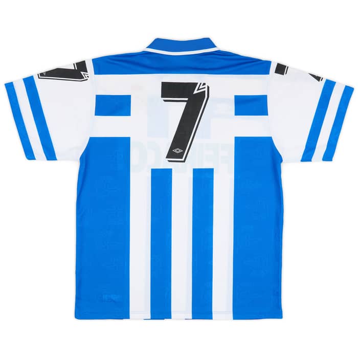1994-95 Deportivo Match Issue Home Shirt #7
