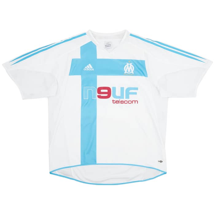 2004-05 Olympique Marseille Home Shirt Nasri #22 - 8/10 - (XL)