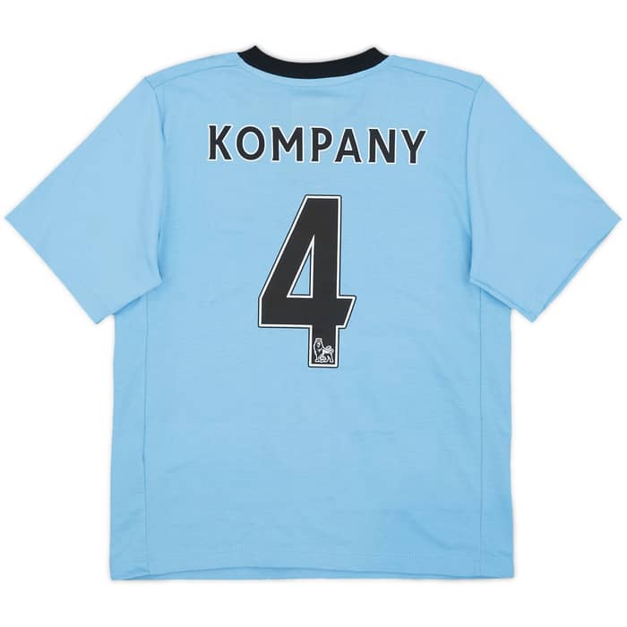 2012-13 Manchester City Home Full Kit Kompany #4 (S.Boys)