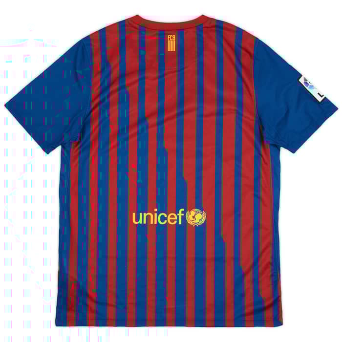 2011-12 Barcelona Home Shirt - 9/10 - (XL.Boys)