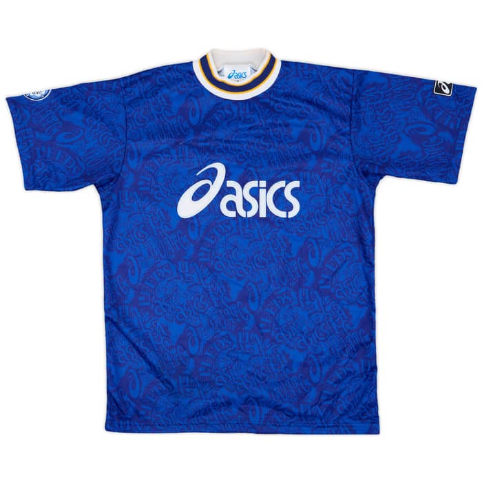 1993-95 Leeds United Asics Training Shirt - 8/10 - (M)