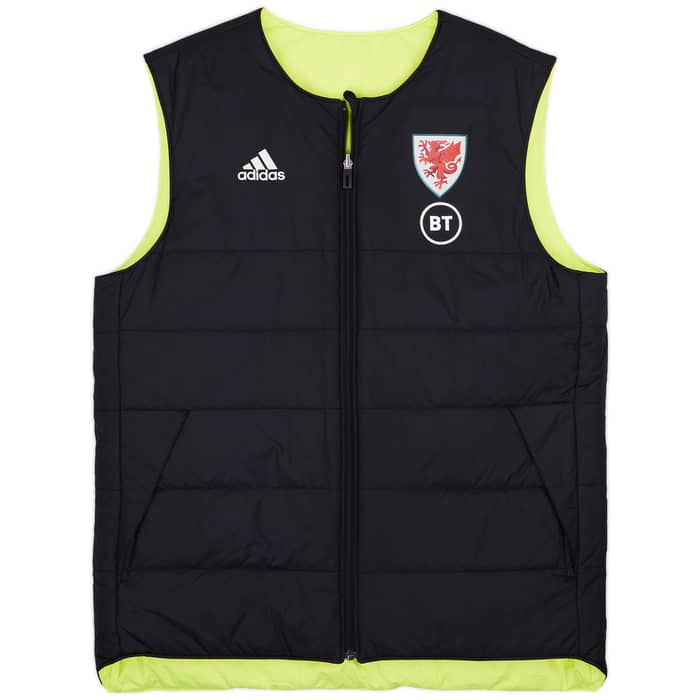 2020-21 Wales adidas Reversible Padded Gilet - As New