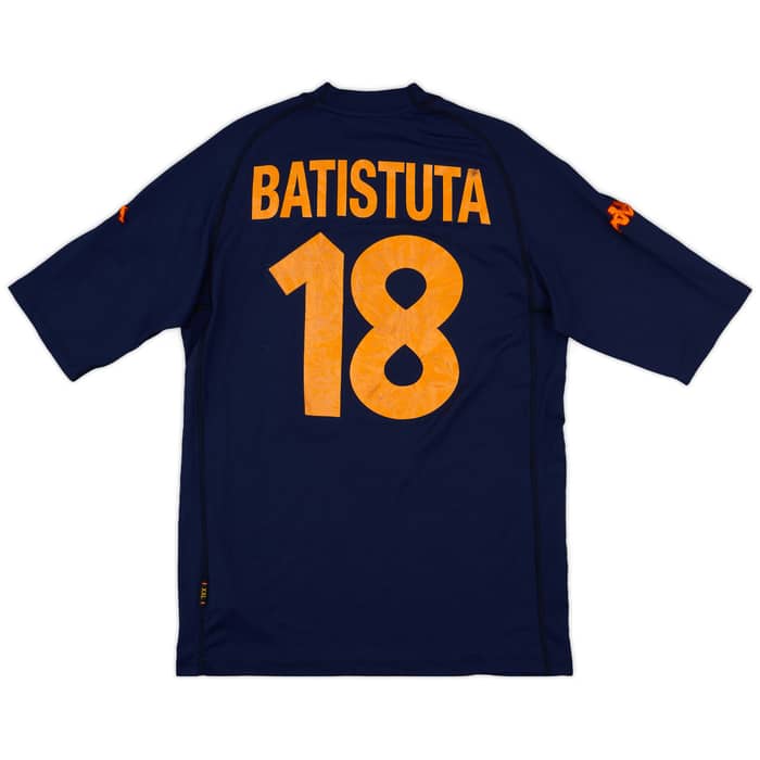 2000-01 Roma Third Shirt Batistuta #18 - 5/10 - (XXL)