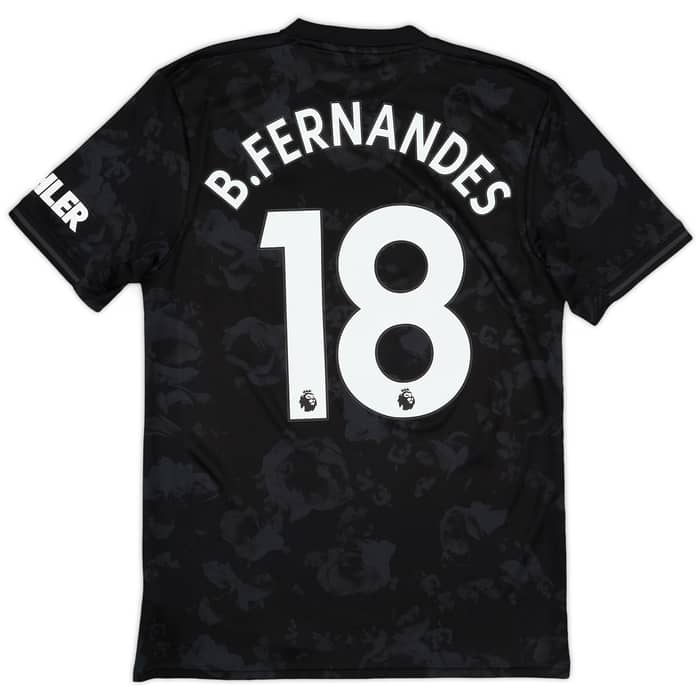 2019-20 Manchester United Third Shirt B.Fernandes #18 - 9/10 - (S)