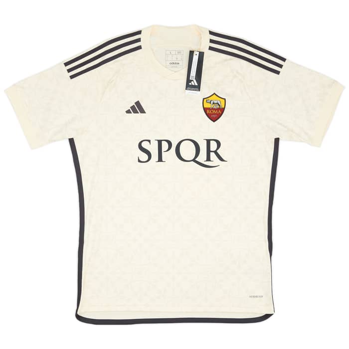 2023-24 Roma Away Shirt Lukaku #90