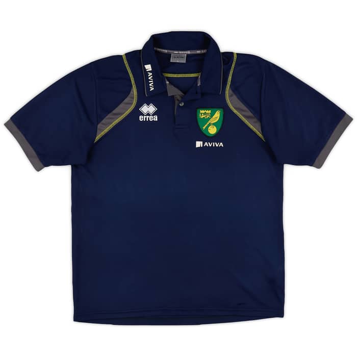 2011-12 Norwich Errea Polo Shirt - 7/10 - (L)