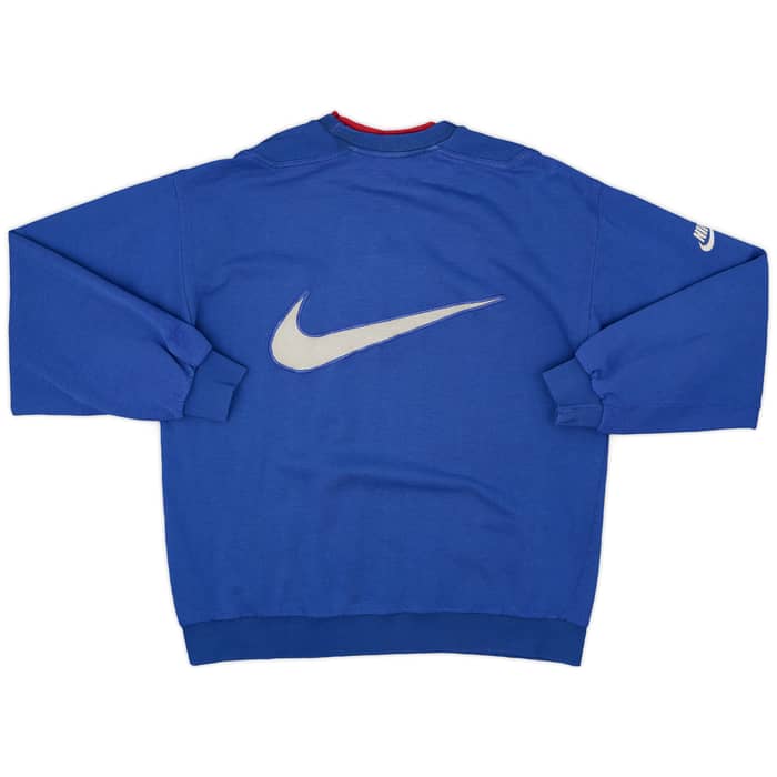 1997-98 Paris Saint-Germain Nike Sweat Top - 5/10 - (M)