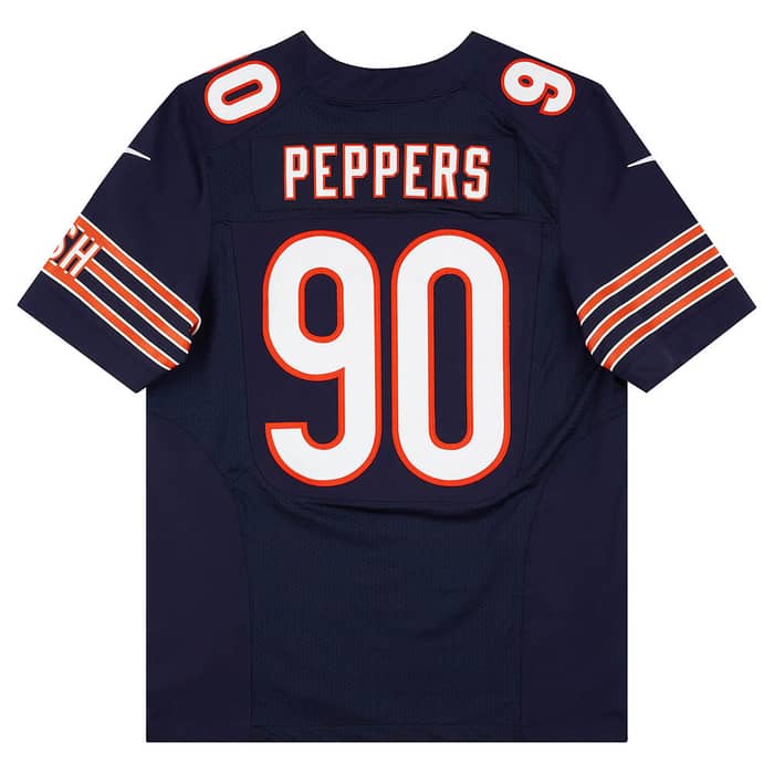 2012-13 Chicago Bears Peppers #90 Nike Authentic Jersey (Home) L