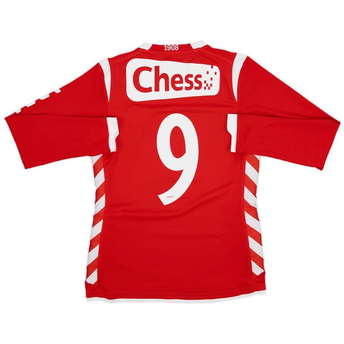 2012-13 Brann Home L/S Shirt #9 - 8/10 - (S)