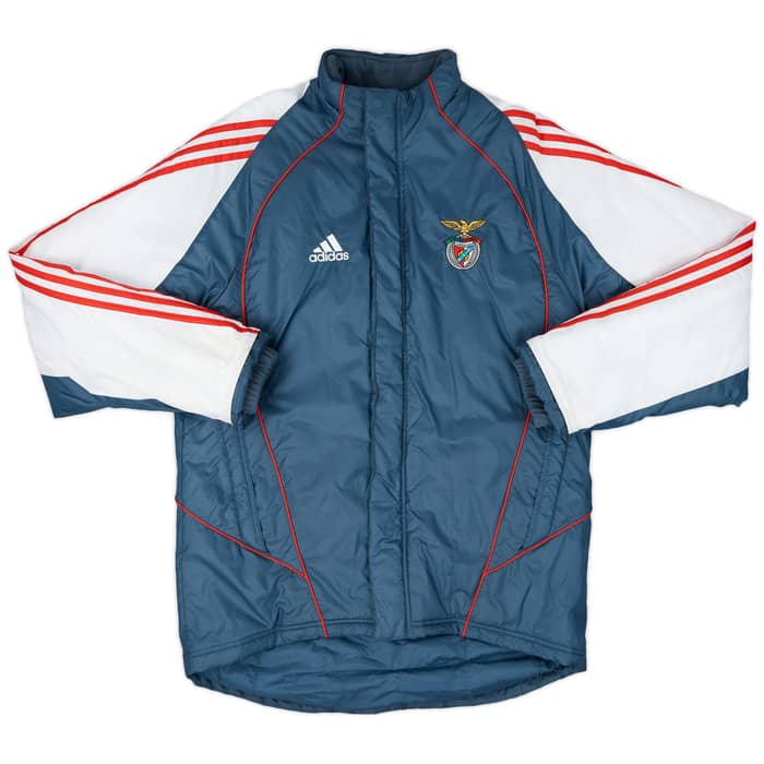 2006-07 Benfica adidas Padded Bench Coat - 9/10 - (S)