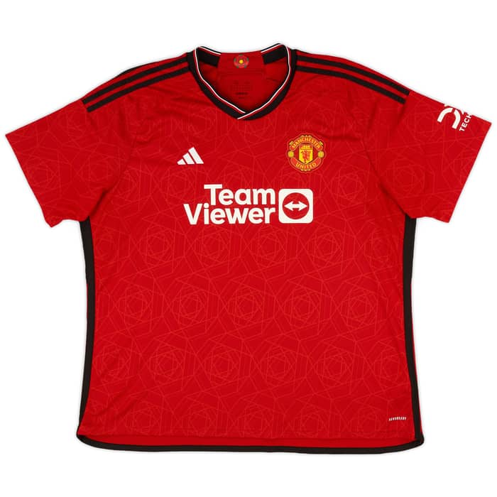 2023-24 Manchester United Home Shirt B.Fernandes #8 - 9/10 - (3XL)