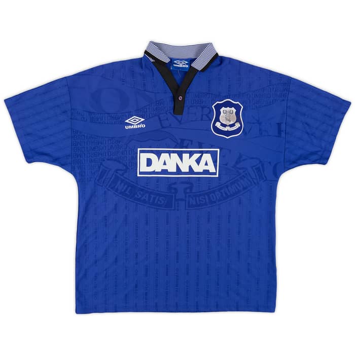 1995-97 Everton Home Shirt #6 - 5/10 - (L)