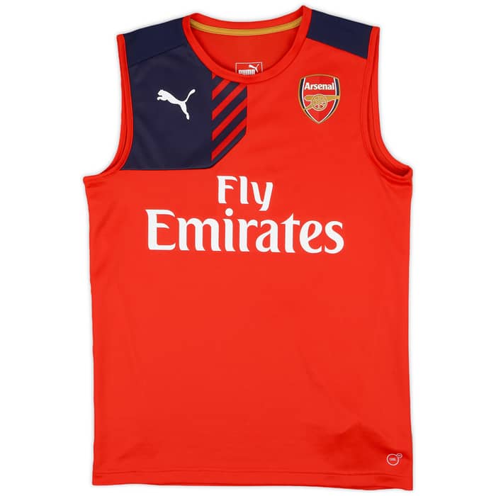 2015-16 Arsenal Puma Training Vest - 9/10 - (S)