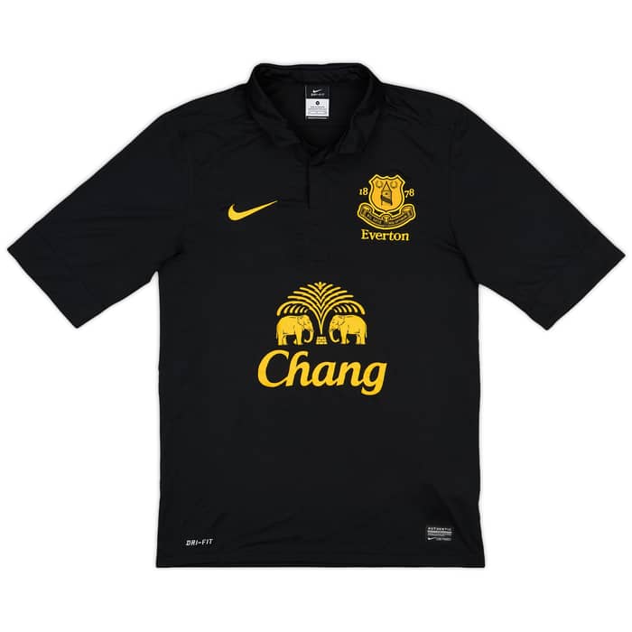 2012-13 Everton Away Shirt Oviedo #8 - 9/10 - (S)