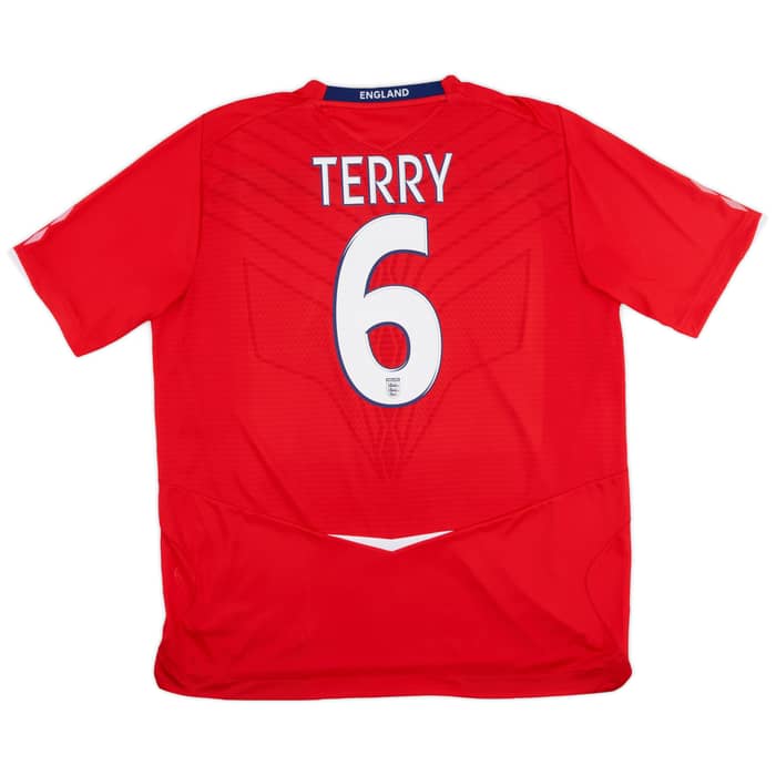 2008-10 England Away Shirt Terry #6 - 9/10 - (XXL)