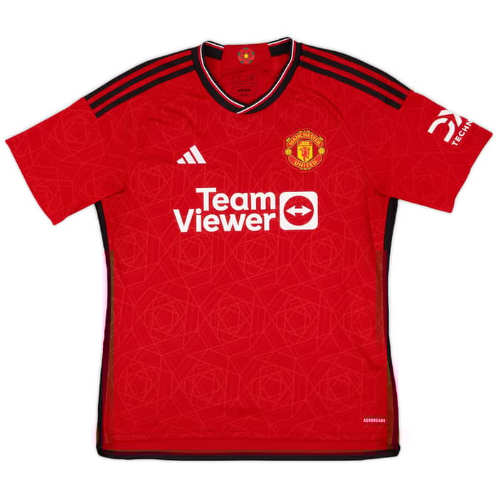 2023-24 Manchester United Home Shirt B.Fernandes #8 - 9/10 - (L)