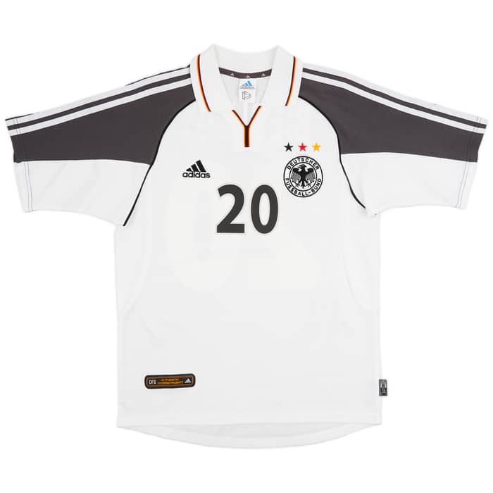 2000-02 Germany Home Shirt Bierhoff #20