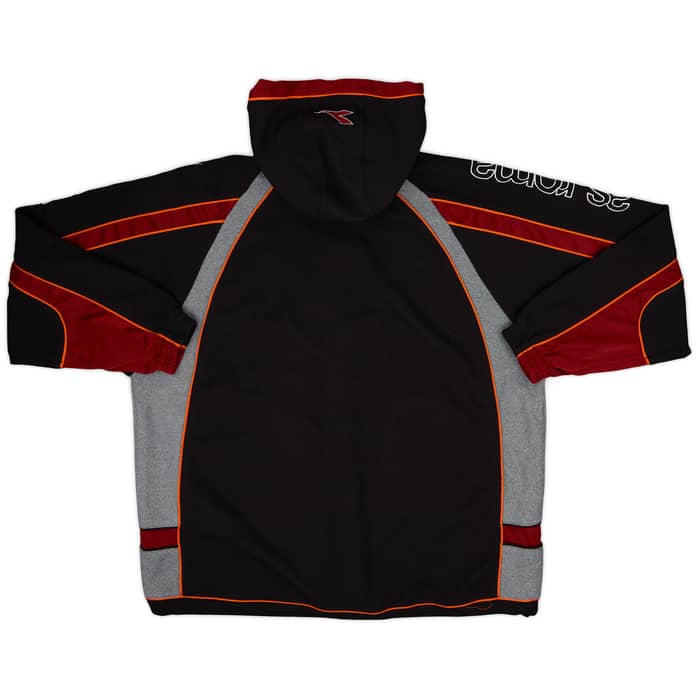 1998-99 Roma Diadora Hooded Track Jacket - 9/10 - (L)