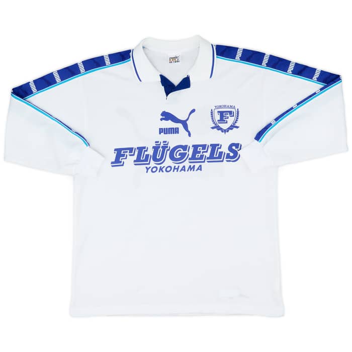 1997-98 Yokohama Flugels Puma Training L/S Shirt - 9/10 - (L)