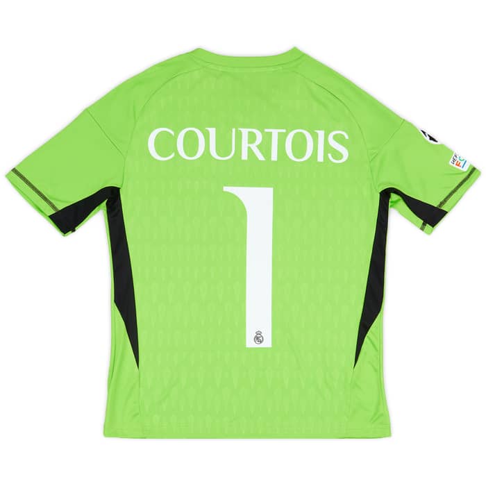 2023-24 Real Madrid GK Home Shirt Courtois #1