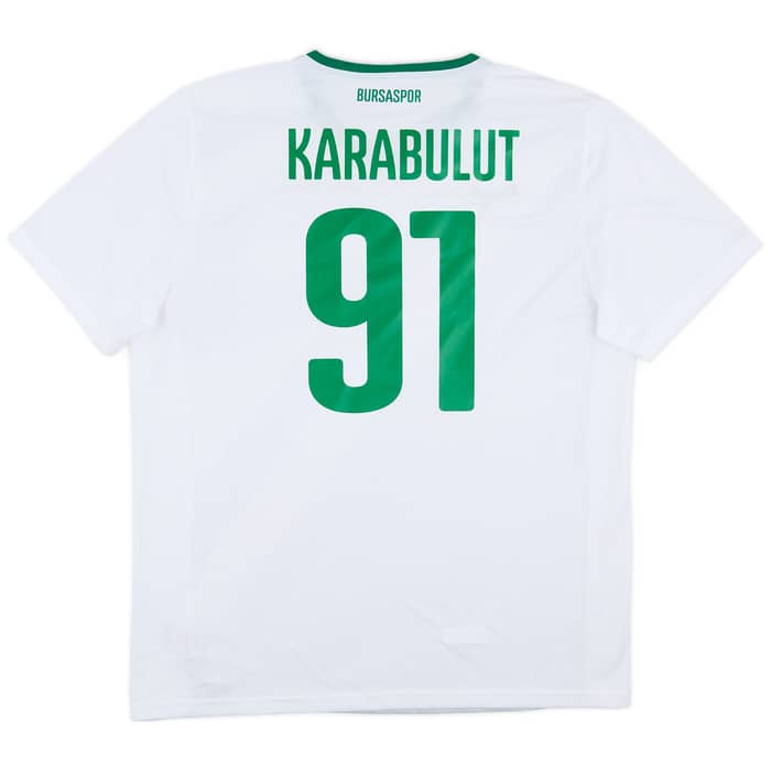 2014-15 Bursaspor Away Shirt Karabulut #91 - 8/10 - (XL)