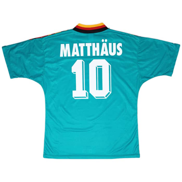 1994-96 Germany Away Shirt Matthaus #10 - 6/10 - (L)