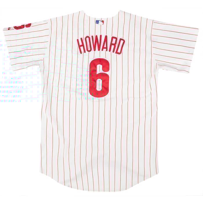2004-08 Philadelphia Phillies Howard #6 Authentic Majestic Jersey (Home) XXL
