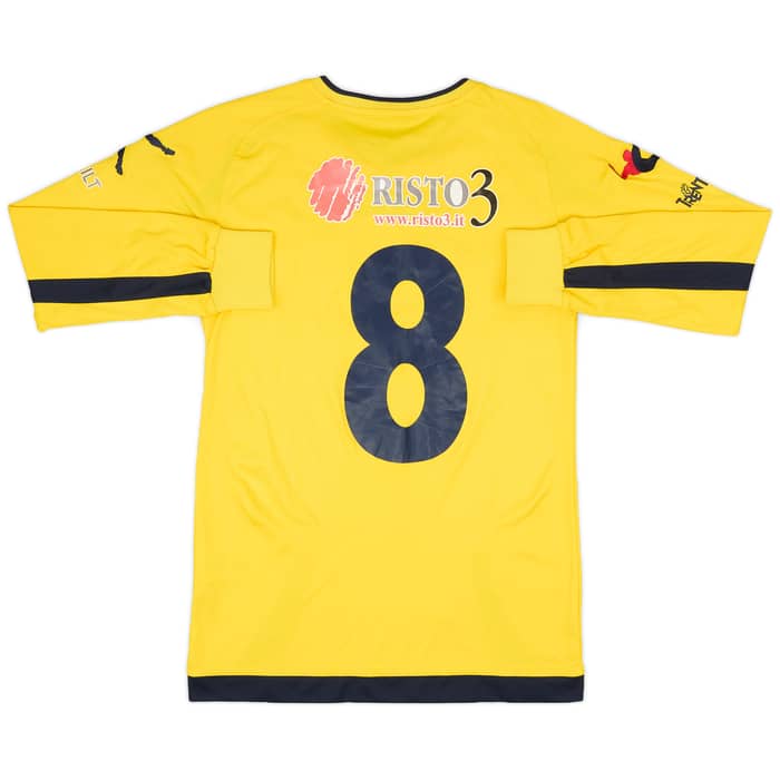 2015-16 AC Trento Youth Home L/S Shirt #8 - 7/10 - (S)