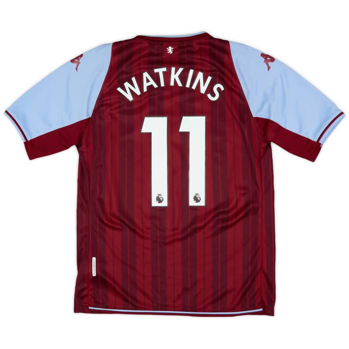 2021-22 Aston Villa Home Shirt Watkins #11 - 5/10 - (L)