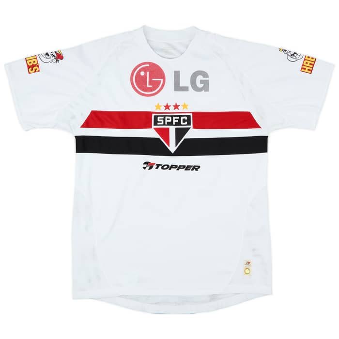 2005 Sao Paulo Home Shirt #10 - 4/10 - (M)