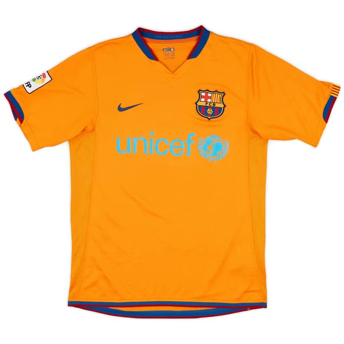2006-08 Barcelona Away Shirt Messi #19 - 7/10 - (S)