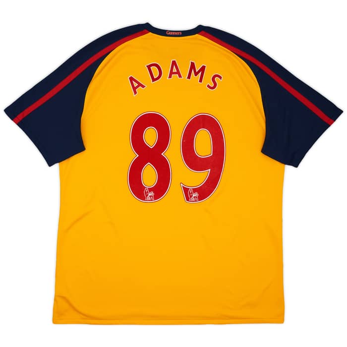 2008-09 Arsenal Away Shirt Adams #89 - 8/10 - (XXL)