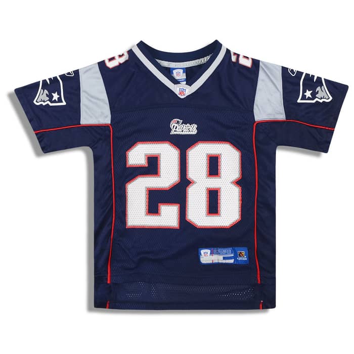 2005-06 New England Patriots Dillon #28 Reebok On Field Jersey (Home) Y