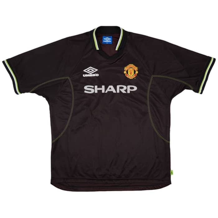 1998-99 Manchester United Third Shirt Beckham #7 - 6/10 - (XXL)