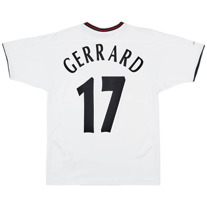 2003-04 Liverpool Away Shirt Gerrard #17 - 5/10 - (S)