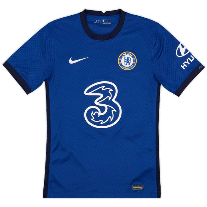 2020-21 Chelsea Home Shirt T.Silva #6 - 8/10 - (XS)