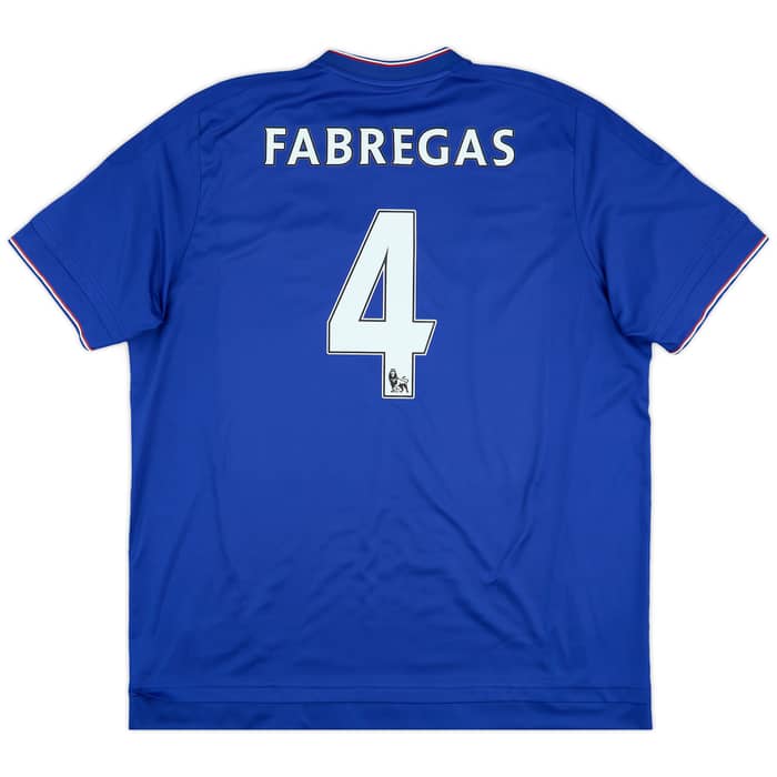 2015-16 Chelsea Home Shirt Fabregas #4 - 6/10 - (XXL)