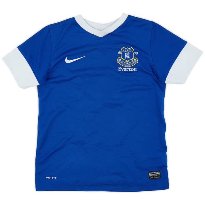 2012-13 Everton Home Shirt Mirallas #11 - 5/10 - (M.Boys)