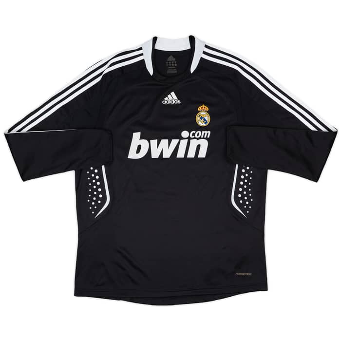 2008-09 Real Madrid Match Issue Third L/S Shirt #25