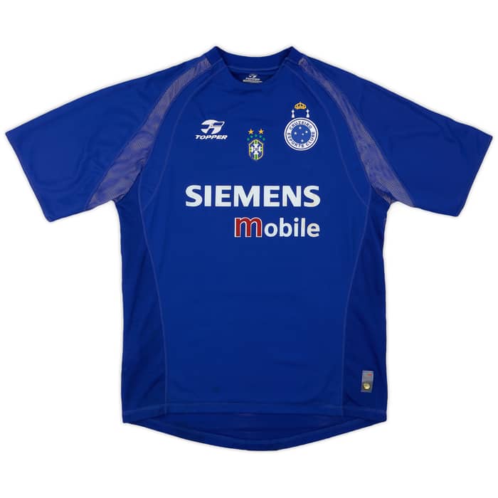 2004 Cruzeiro Home Shirt #11 - 7/10 - (L)