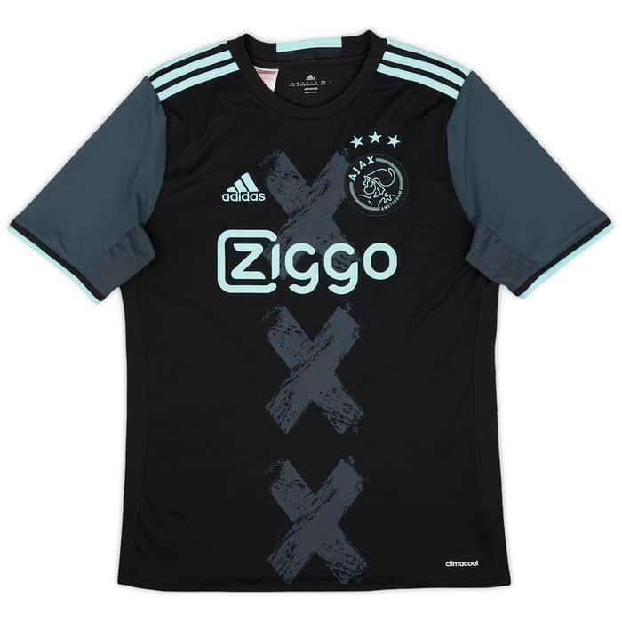 2016-17 Ajax Away Shirt Bazoer #6 - 9/10 - (XL.Boys)