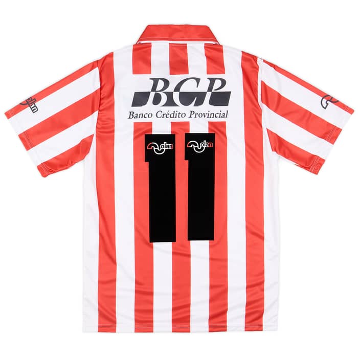 1995-97 Estudiantes Olan Reissue Home Shirt #11 (Veron)