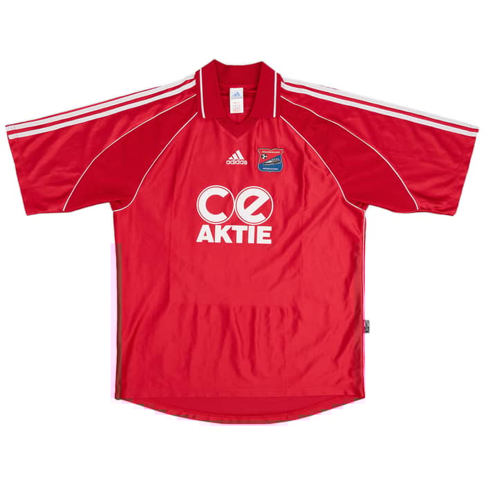 1999-00 Unterhaching Signed Home Shirt Garcia #14 - 9/10 - (XL)