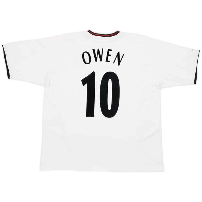 2003-04 Liverpool Away Shirt Owen #10 - 8/10 - (XL)