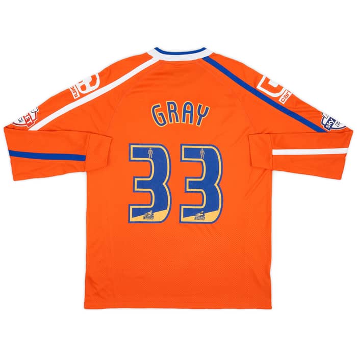 2014-15 Birmingham Match Issue Third Shirt Gray #33